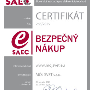 Certifikt SAEC BEZPEN NKUP 2025