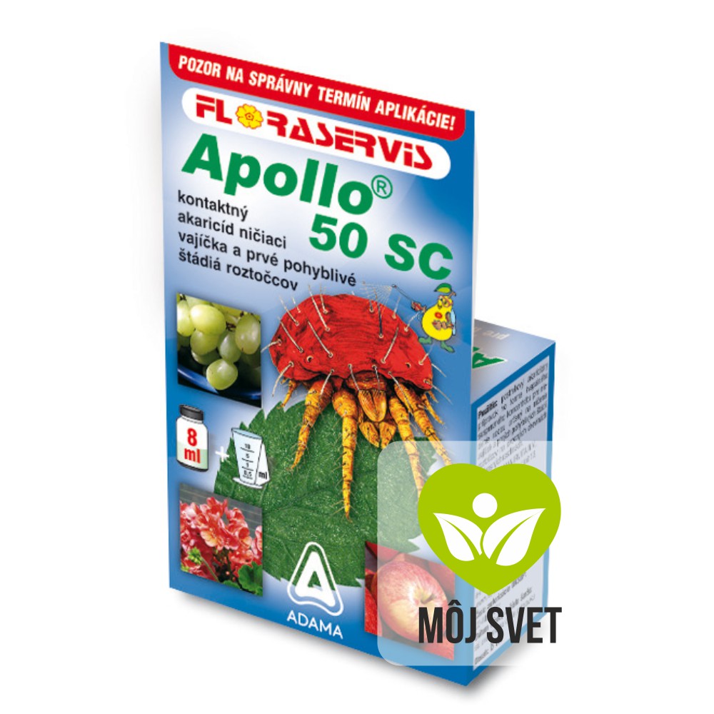 APOLLO 50 SC 8 ml proti rozto�om