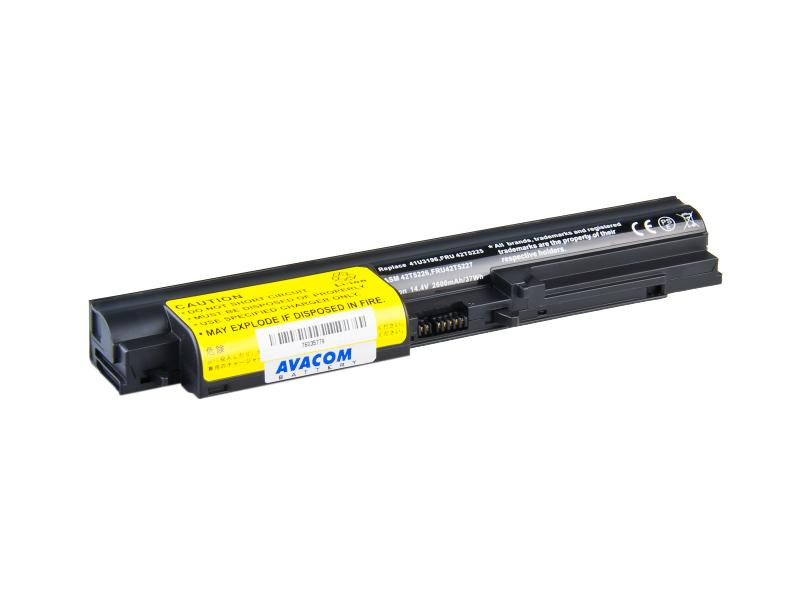 Batéria Avacom pro NT Lenovo ThinkPad R61/T61, R400/T400 Li-Ion 14,4V 2600mAh/37Wh - neoriginální