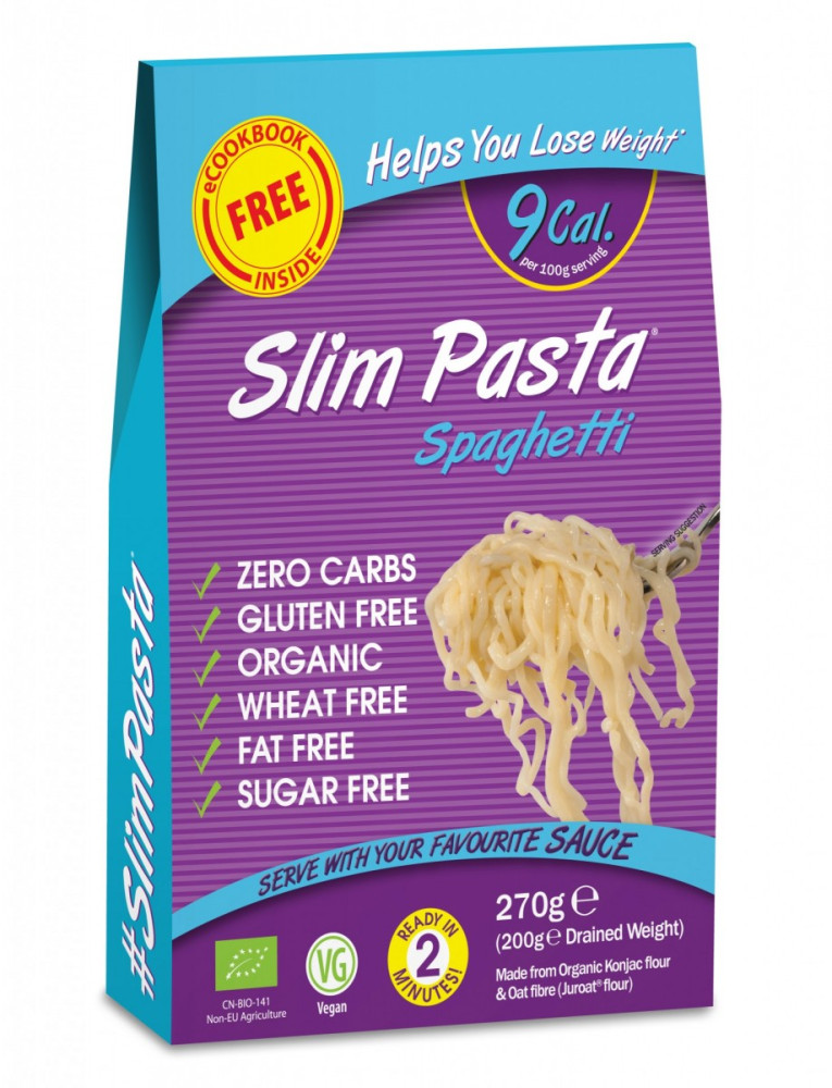 BIO Cestoviny Slim Pasta Spaghetti 270 g Slim Pasta Môj svet