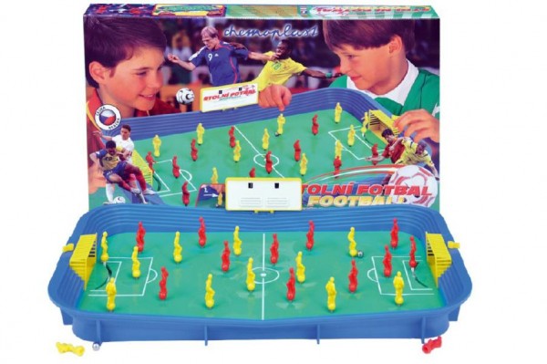 Futbal spoločenská hra plast 53x30x7cm v krabici