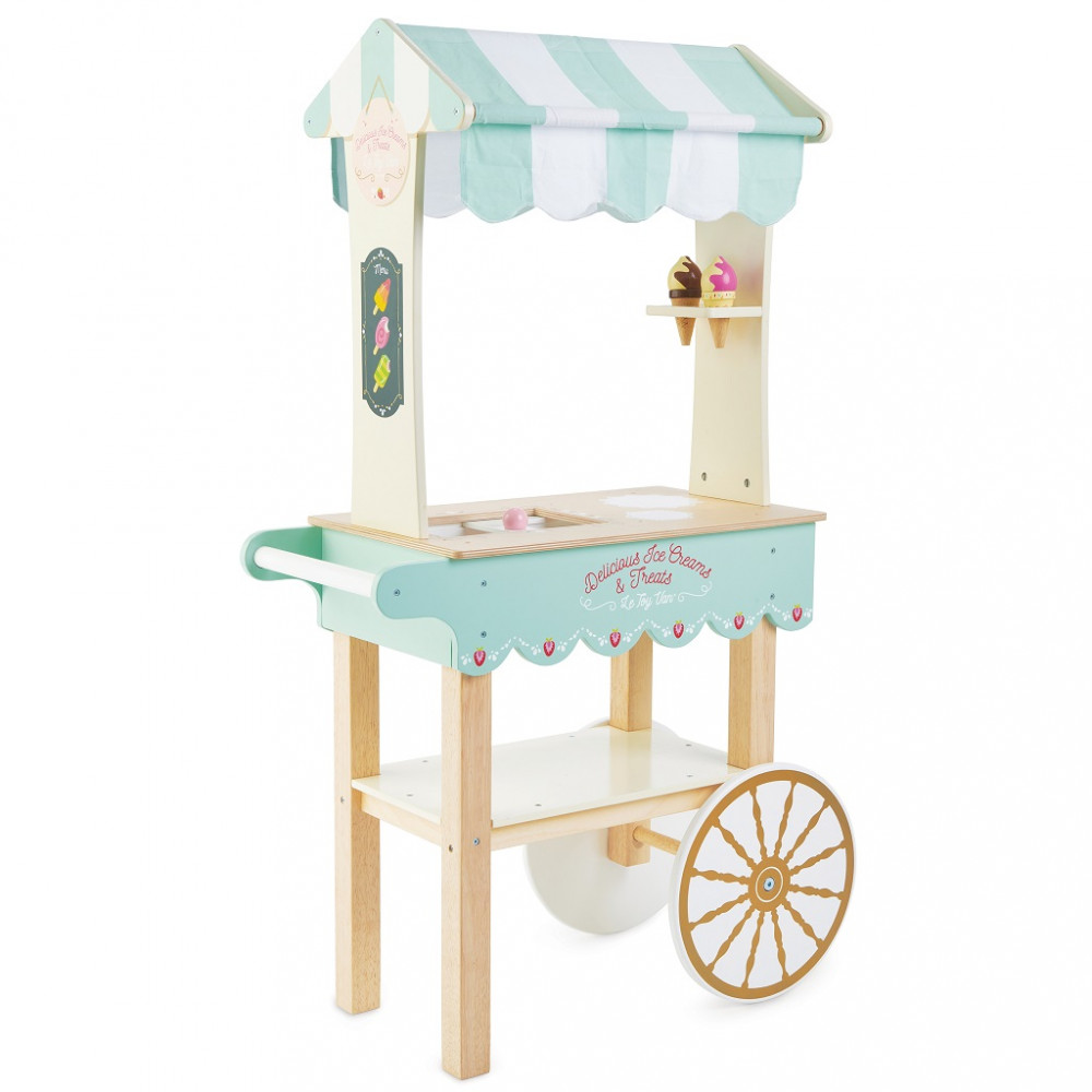 Hračka Le Toy Van Luxusný zmrzlinový vozík 