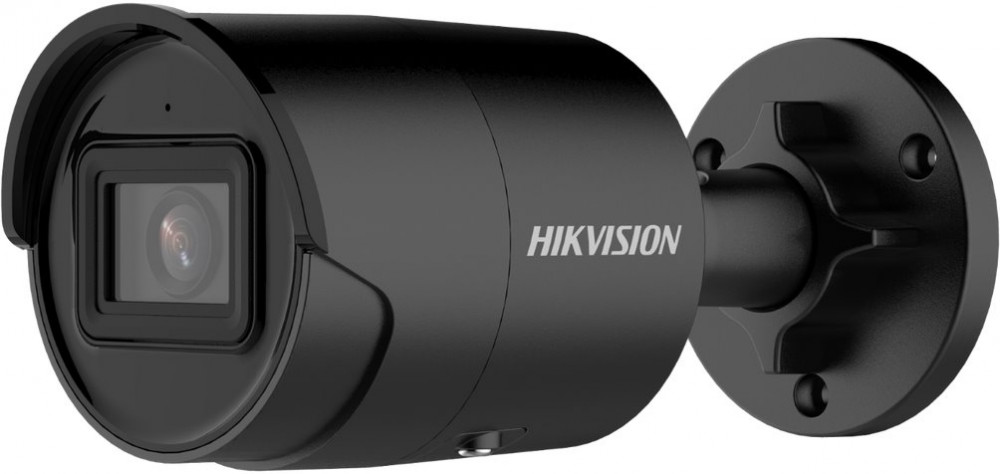Kamera Hikvision DS-2CD2046G2-IU(BLACK)(2.8mm)(C) IP, bullet, 4MP, IR 40m, mikrofón, AcuSense