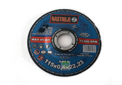 NASTROJE CZ kot rezn na oce a nerez 115 x 0,8 x 22,23