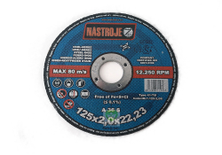NASTROJE CZ kot rezn na oce a nerez 125 x 2 x 22,23