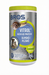 Bros VITROL 250 g � ��inn� granulovan� pr�pravok proti slim�kom