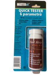 MASTERsil Quick Tester 6 v 1  testovacie prky na baznov vodu