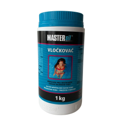 MASTERsil VLOKOVA 1 kg  Pre iskriacu a priezran vodu