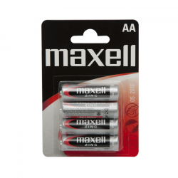 Batria Maxell AA 4ks 1,5V zinc