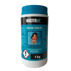 MASTERsil CHLOR TABLET 1 kg  Dlhodob chlrov dezinfekcia bazna