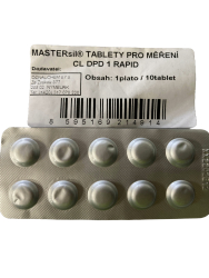 MASTERsil tablety do testeru Cl  10 ks DPD1