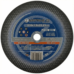 N�STROJE CZ � rezn� kot�� na oce� a nerez 230 � 1,9 � 22,23 PREMIUM