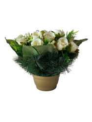 Nhrobn ikebana biele rue s maou, Spomname