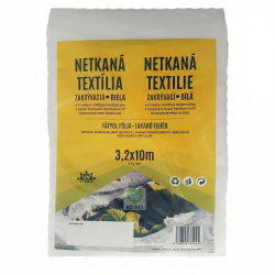 Netkan� text�lia biela 3,2 � 10 m, 17 g/m²