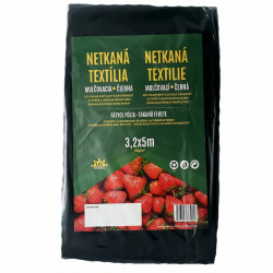 Netkan� text�lia �ierna 3,2 � 5 m, 50 g/m²