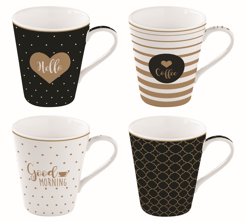Set hrnekov black/bronze