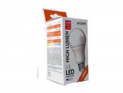 AVIDE LED Globe A 60 12 W E 27 NW 1360 lumen