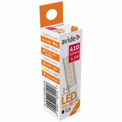 AVIDE LED G9 4,5W 4000 K 410 lumen mini light