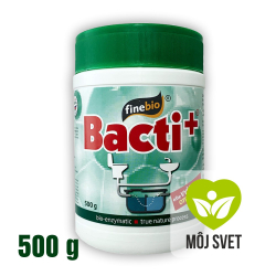 Bacti Plus 500 g � Pr�ok na �dr�bu septikov, ��mp a �isti�iek za 9,89 �