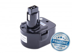 Batria Avacom pro aku Black & Decker A9252 Ni-Mh 12V 3000mAh, lnky Panasonic - neoriginln