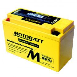 Batria Motobatt MB7U 6,5Ah, 12V, 2 vvody