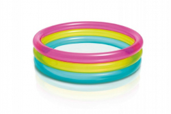 INTEX 57104 Rainbow Baby Pool  Nafukovac detsk bazn 86  25 cm