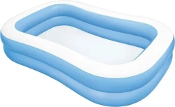 INTEX 57180 Nafukovac bazn SWIM CENTER FAMILY 203x152x48 cm  Rodinn bazn na letn osvieenie