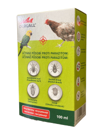 Dergall 100ml  Prrodn prostriedok proti parazitom a roztoom