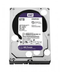 Disk Western Digital Purple 6TB, 3,5", SATAIII/600, 64MB, 5400RPM, 3RZ