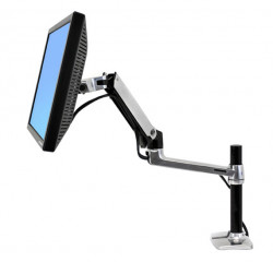 Držiak Ergotron LX Desk Mount LCD Arm, Tall Pole stolní rameno  max 24" LCD,vyšší zákl. tyč
