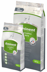 EMINENT LAMB RICE 26/14  3 kg a 15 kg