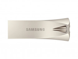 Flashdisk Samsung BAR Plus 32GB, USB 3.1, kovov, stbrn