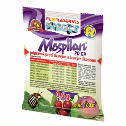 Floraservis Mospilan 20 SP � siln� insektic�d v pr�ku a spreji