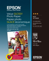 Fotopapier Epson Value Glossy Photo Paper 10x15cm 100 sheet