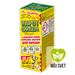 Floraservis KAPUT GREEN  Neselektvny herbicd (100 / 250 / 500 / 1000 ml)