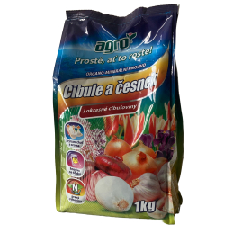 AGRO hnojivo na cibuu a cesnak 1kg