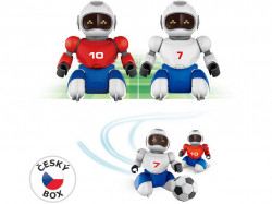 Hraka Zigybot Robofotbal na diakov ovldanie, 2 ks + 2 brnky, 36 x 24 cm