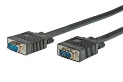 Kábel propojovací VGA HQ MD15HD - MD15HD, 15m, stíněný