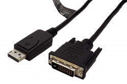 Kábel Roline propojovací DisplayPort DP(M) - DVI(M), 1 m