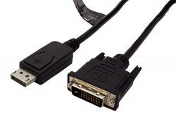 Kábel Roline propojovací DisplayPort DP(M) - DVI(M), 3m