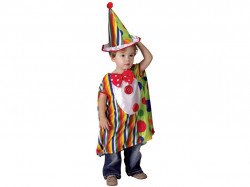 Karnevalový kostým Malý klaun, 92-104 cm