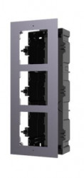 Krabica Hikvision DS-KD-ACF3 3x rámček pre zápustnú inštaláciu IP dverového interkomu
