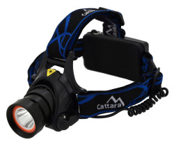 LED čelovka Cattara 400 lm nabíjacia