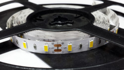 LED psik ARC SMD 5730 60LED/m, 5m, tepl bl, IP20,12V, 1500lm/1m