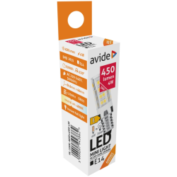 LED iarovka AVIDE JD 4W E14 4000K 450 lumen