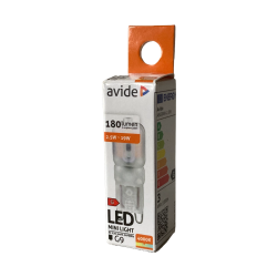 LED iarovka AVIDE G9 2.5W 4000K 180 lumen