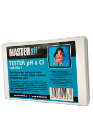 MASTERsil Tabletov tester pH a Cl  Presn testovanie vody