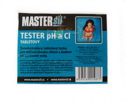 MasterSil tabletov tester pH a Cl