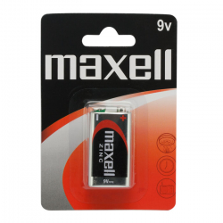 Batria Maxell  9V 6F22 zinc