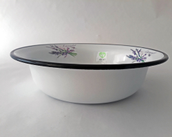 Metalac miska smalt 32 cm / 4 l Olymp levandua